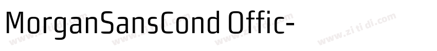 MorganSansCond Offic字体转换